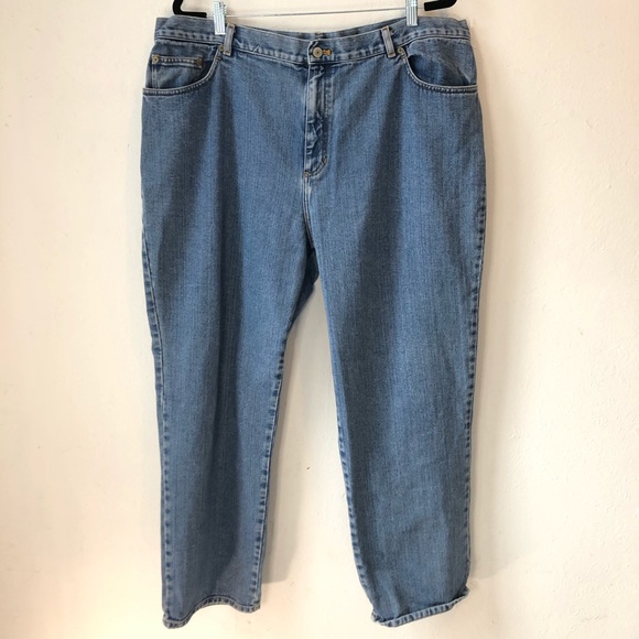 Lauren Ralph Lauren womens dad Jeans size 20W plus - Picture 1 of 8